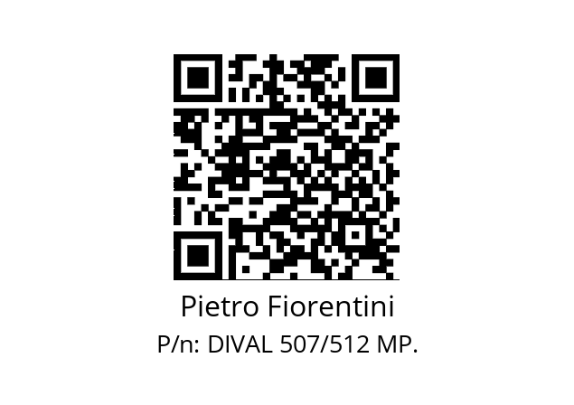   Pietro Fiorentini DIVAL 507/512 MP.