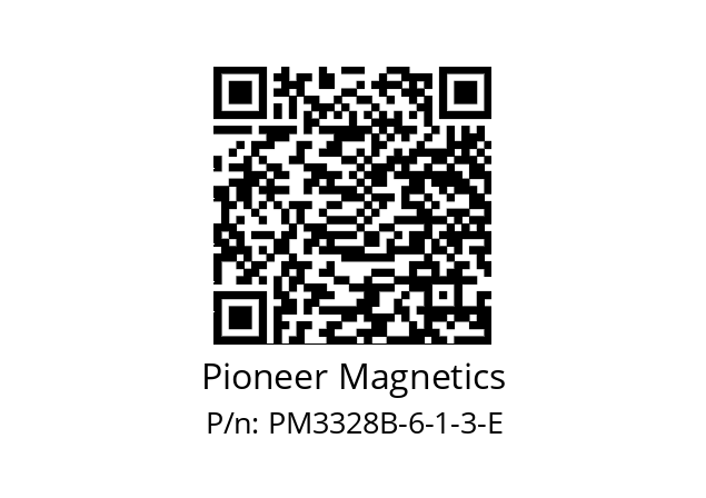  128131-RH5 Pioneer Magnetics PM3328B-6-1-3-E