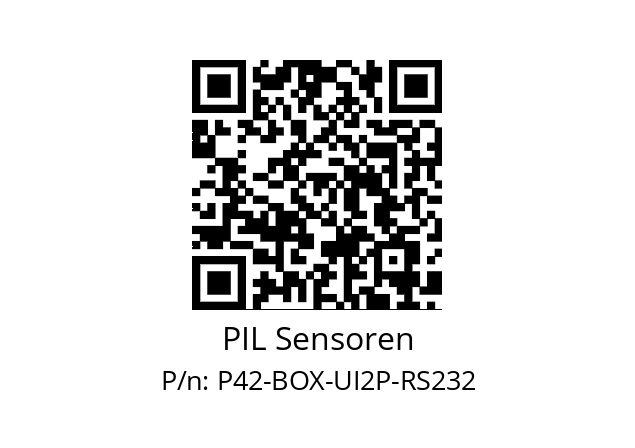   PIL Sensoren P42-BOX-UI2P-RS232