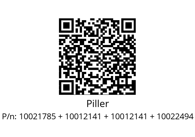   Piller 10021785 + 10012141 + 10012141 + 10022494