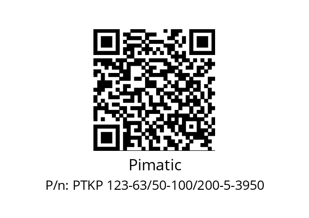   Pimatic PTKP 123-63/50-100/200-5-3950