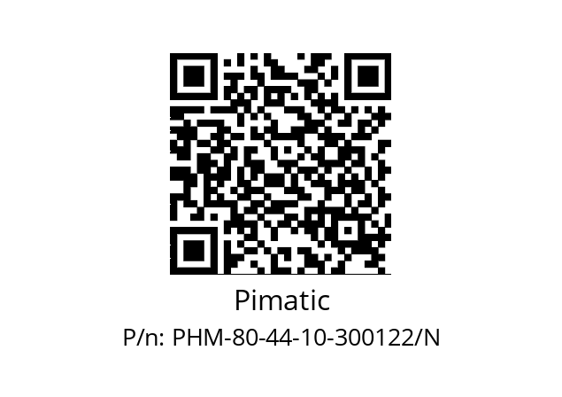   Pimatic PHM-80-44-10-300122/N