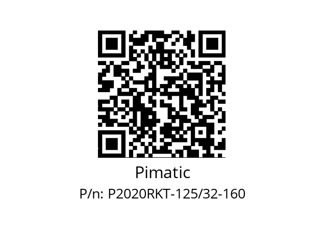   Pimatic P2020RKT-125/32-160