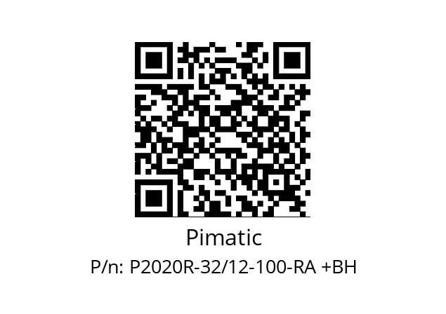   Pimatic P2020R-32/12-100-RA +BH