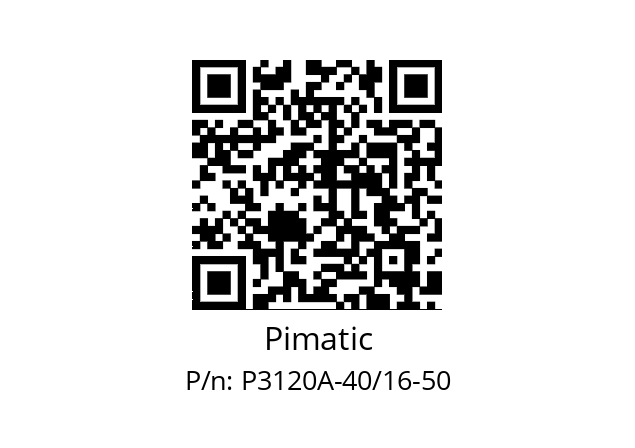   Pimatic P3120A-40/16-50