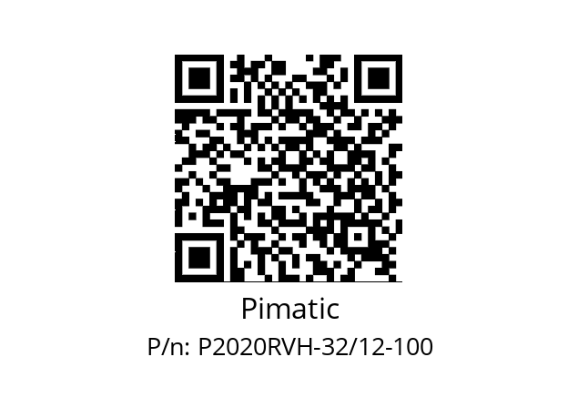   Pimatic P2020RVH-32/12-100