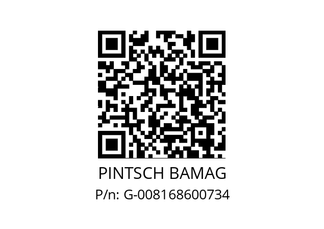   PINTSCH BAMAG G-008168600734