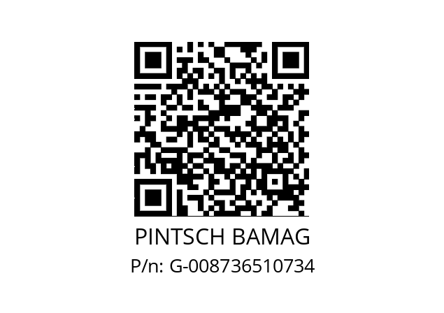   PINTSCH BAMAG G-008736510734