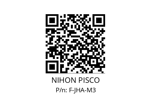   NIHON PISCO F-JHA-M3