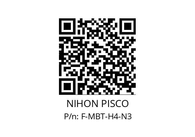   NIHON PISCO F-MBT-H4-N3