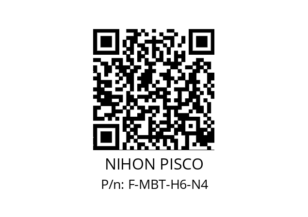   NIHON PISCO F-MBT-H6-N4