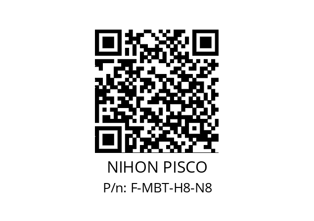   NIHON PISCO F-MBT-H8-N8