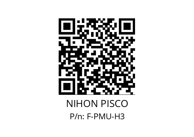   NIHON PISCO F-PMU-H3