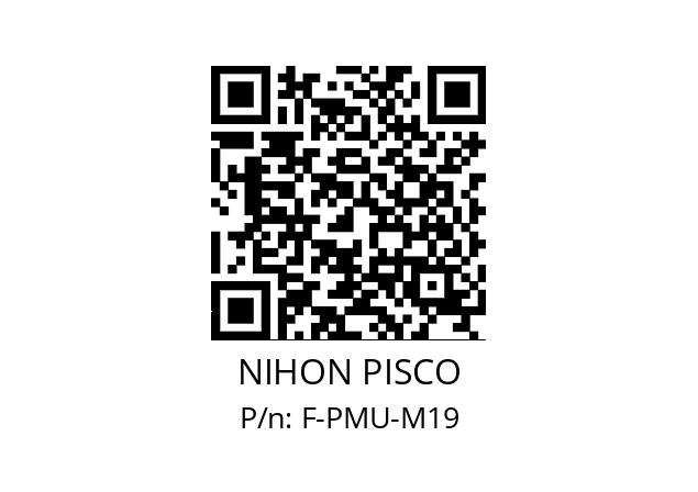   NIHON PISCO F-PMU-M19