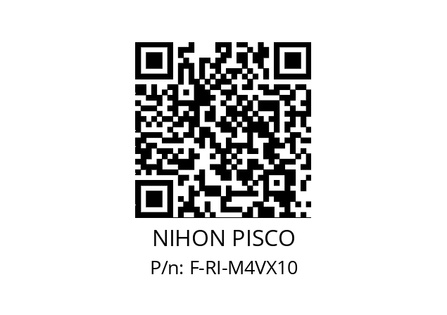   NIHON PISCO F-RI-M4VX10