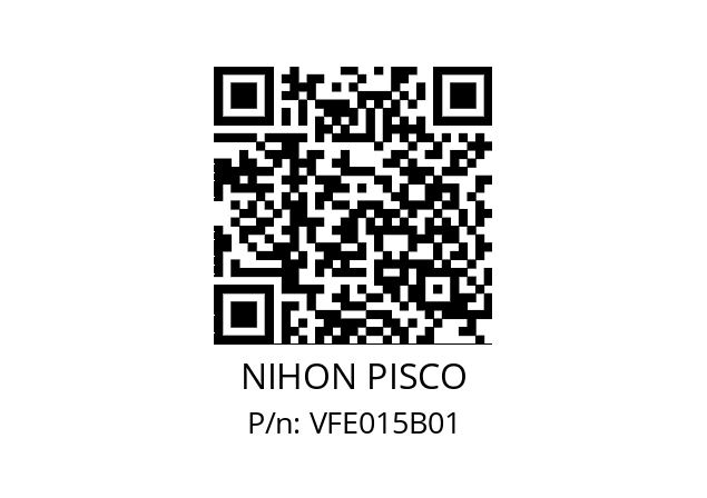   NIHON PISCO VFE015B01