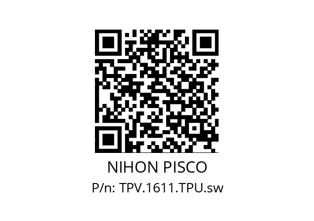   NIHON PISCO TPV.1611.TPU.sw