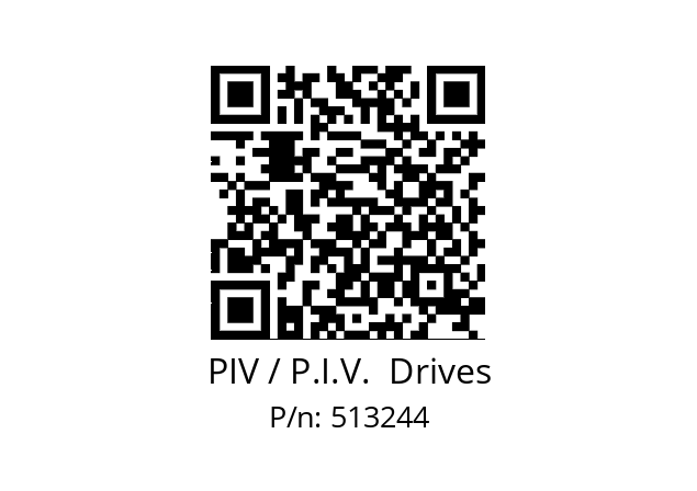   PIV / P.I.V.  Drives 513244