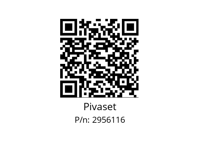   Pivaset 2956116