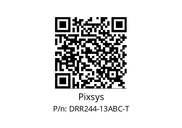   Pixsys DRR244-13ABC-T