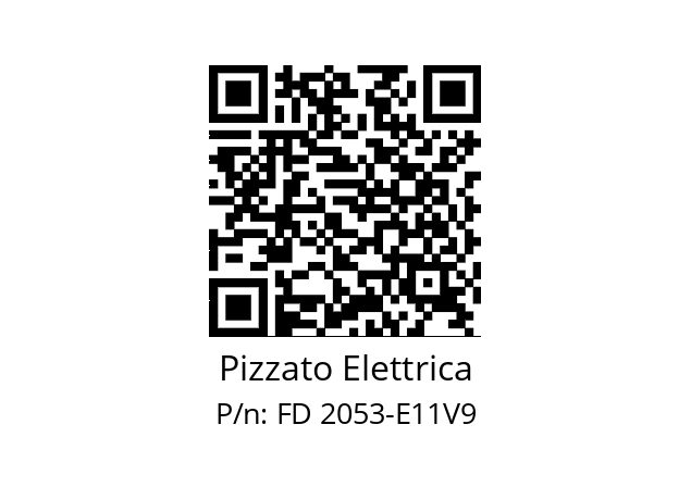   Pizzato Elettrica FD 2053-E11V9