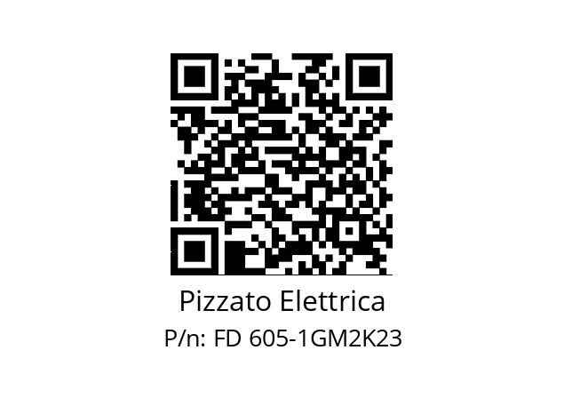   Pizzato Elettrica FD 605-1GM2K23