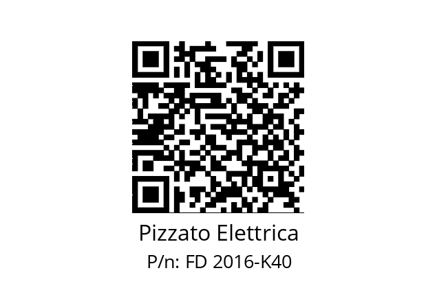   Pizzato Elettrica FD 2016-K40