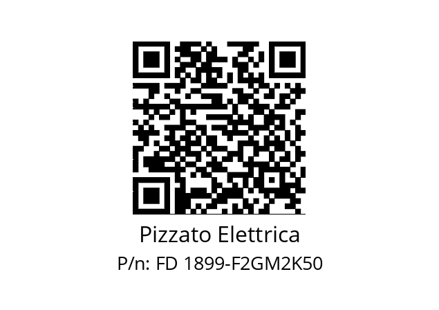   Pizzato Elettrica FD 1899-F2GM2K50