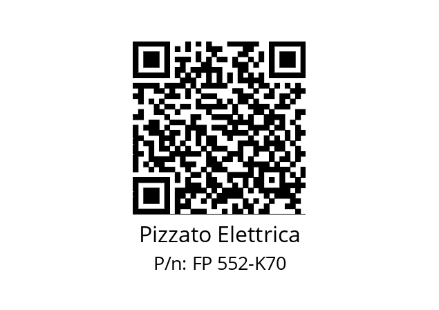   Pizzato Elettrica FP 552-K70