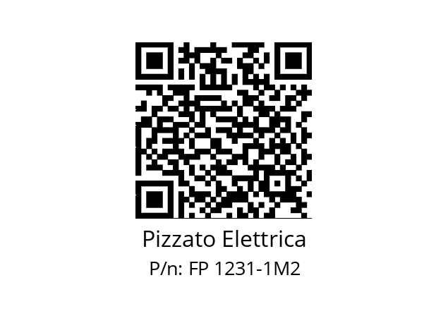   Pizzato Elettrica FP 1231-1M2