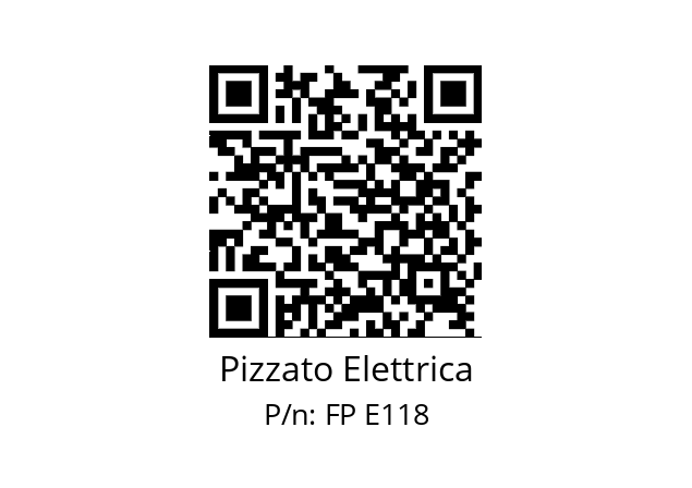   Pizzato Elettrica FP E118