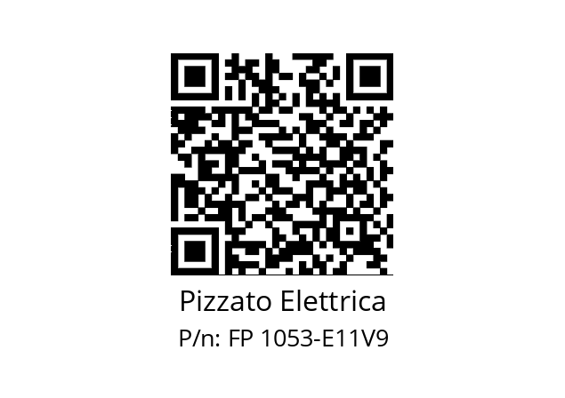   Pizzato Elettrica FP 1053-E11V9