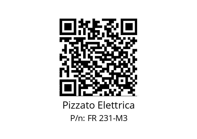   Pizzato Elettrica FR 231-M3