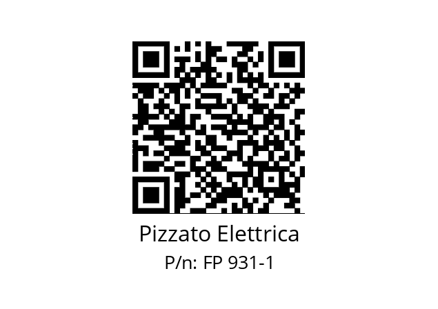   Pizzato Elettrica FP 931-1