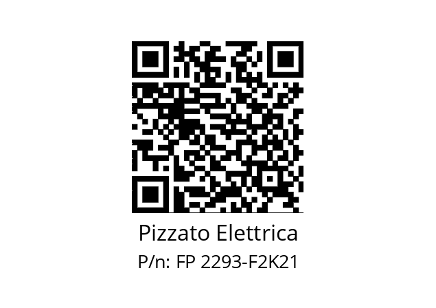   Pizzato Elettrica FP 2293-F2K21