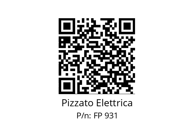   Pizzato Elettrica FP 931