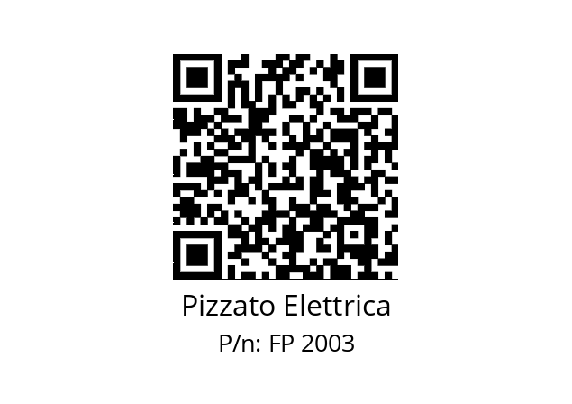   Pizzato Elettrica FP 2003