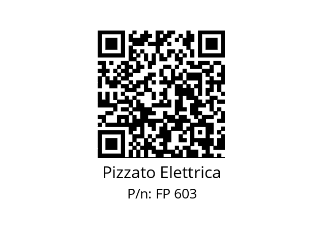   Pizzato Elettrica FP 603