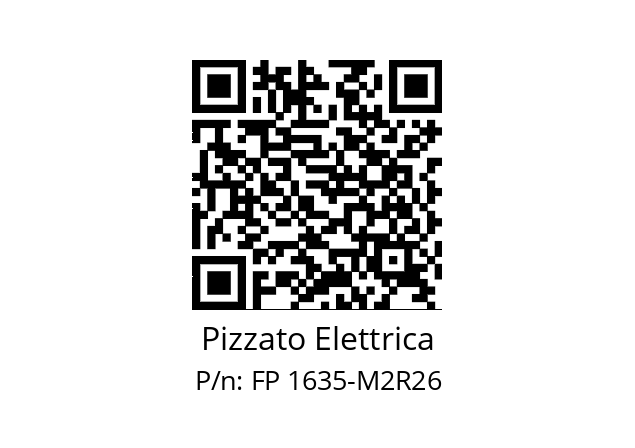   Pizzato Elettrica FP 1635-M2R26