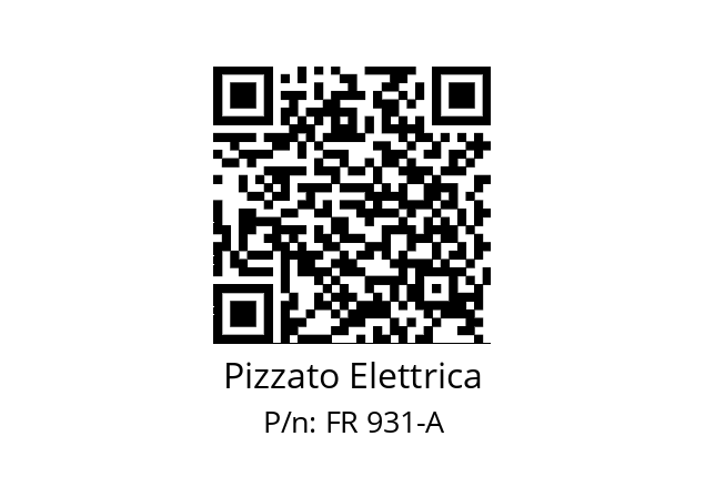   Pizzato Elettrica FR 931-A