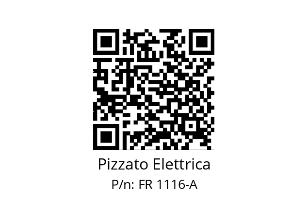   Pizzato Elettrica FR 1116-A