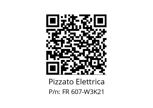   Pizzato Elettrica FR 607-W3K21