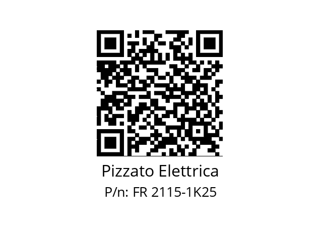   Pizzato Elettrica FR 2115-1K25