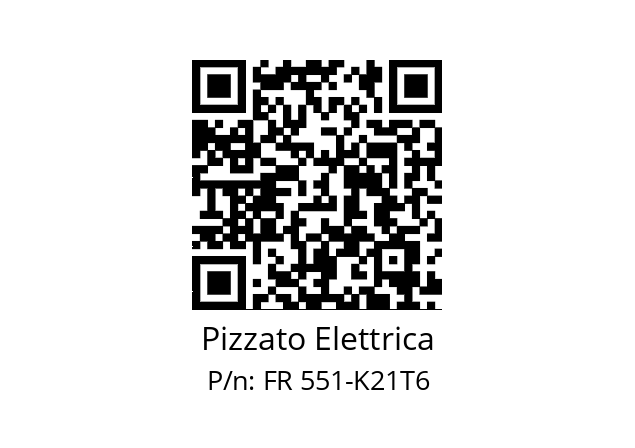   Pizzato Elettrica FR 551-K21T6