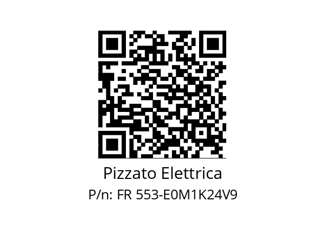   Pizzato Elettrica FR 553-E0M1K24V9