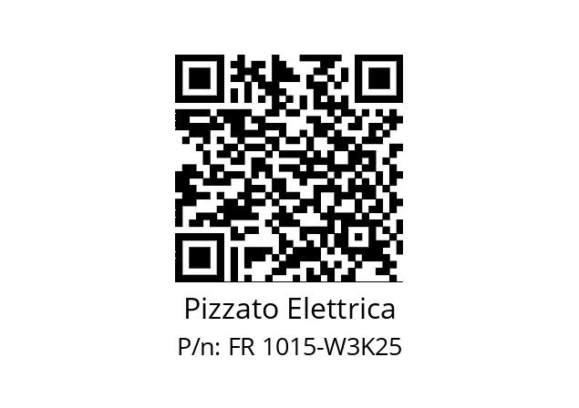   Pizzato Elettrica FR 1015-W3K25