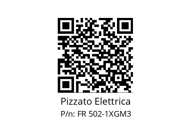   Pizzato Elettrica FR 502-1XGM3