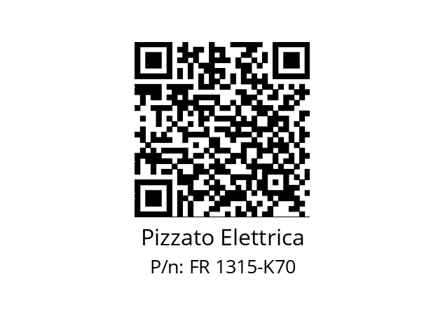   Pizzato Elettrica FR 1315-K70