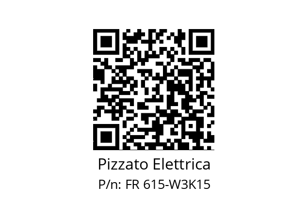   Pizzato Elettrica FR 615-W3K15