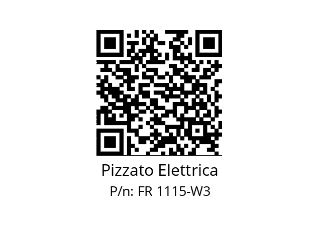   Pizzato Elettrica FR 1115-W3